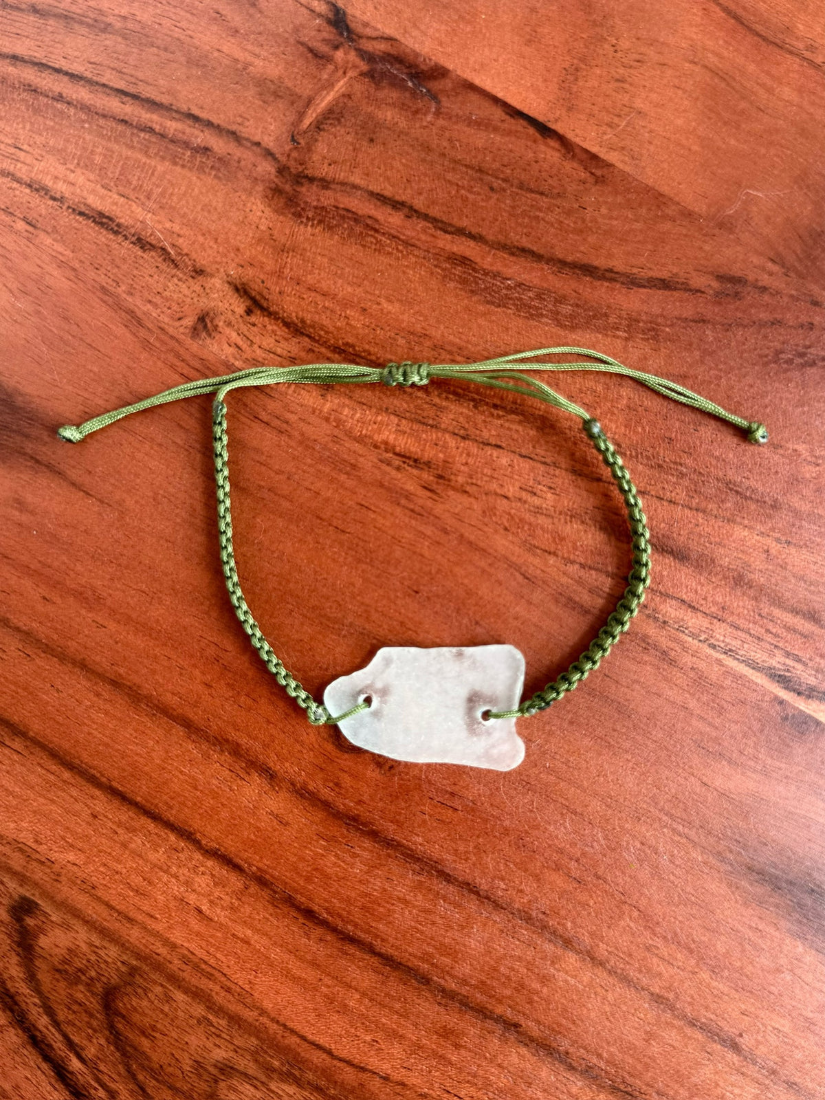 lake glass bracelet