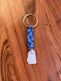 lake glass bag charm