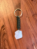 lake glass bag charm