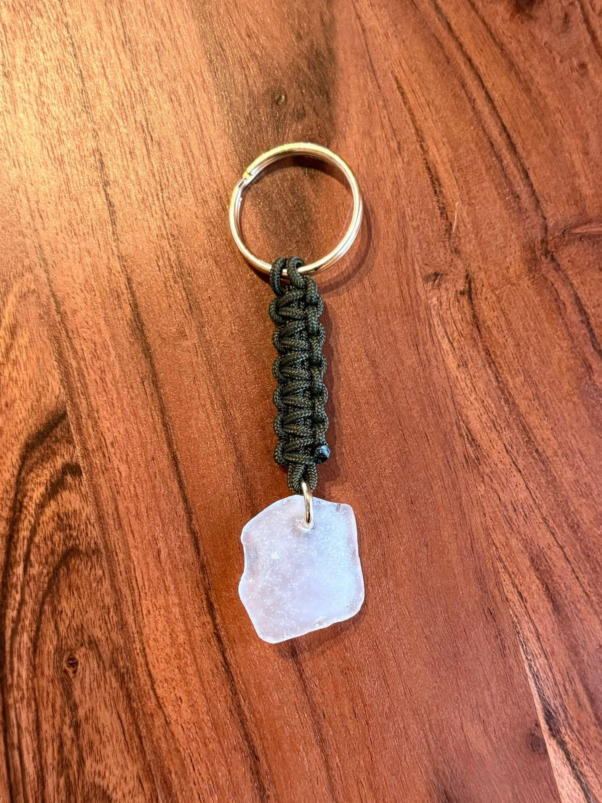 lake glass bag charm